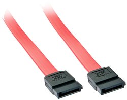 kabel SATA LINDY 33324, [1x złącze męskie SATA 7-pin - 1x złącze męskie SATA 7-pin], 0.50 m