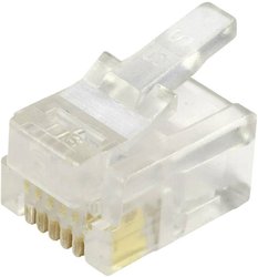 złącze męskie proste RJ12 BEL Stewart Connectors 940-SP-3066 Ilość styków: 6P6C 1 szt.