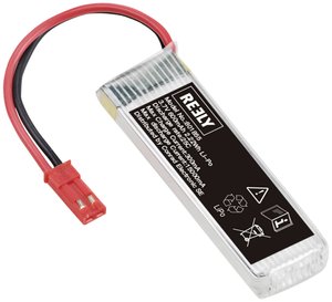 Pakiet akumulatorów (LiPo) 3.7 V 600 mAh 25 C Reely Softcase BEC