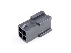 Obudowa złącza pin żeńskiego na kabel Molex MOL Power & Signal Sol. 430200411, piny: 4, 1 szt.