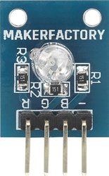 Moduł LED MAKERFACTORY RGB (2 sztuki) - Kompatybilny z Arduino® Moduł LED MAKERFACTORY MF-6402117 1 szt.