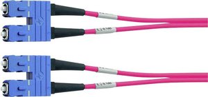Kabel światłowodowy Telegärtner L00881A0028, złącze męskie SC, złącze męskie SC, 2.00 m