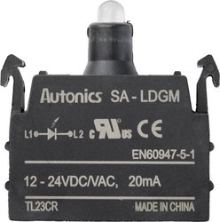 TRU COMPONENTS SA-LDGM Element LED zielony 12 V, 24 V 1 szt.