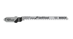 Brzeszczot do wyrzynarki T 101 AOF, Clean for Hard Wood, zestaw 3 sztuk Bosch Accessories 2608636225 3 szt.
