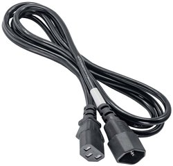Kabel Akyga AK-PC-03A [1x złącze żeńskie IEC C13 - 1x złącze męskie IEC C14] 1.80 m