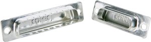 Conec 165X12969X 165X12969X Nakładka filtrująca D-SUB srebrny 1 szt.