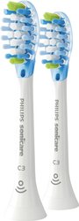 Nasadka na szczoteczkę do zębów Oryginalna główka szczoteczki Premium Plaque Defense do DiamondClean Smart Nasadka szczoteczki do zębów Philips HX 9042/17, 2 szt.