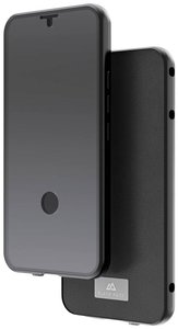 Etui &quot,360° Glass&quot, do Samsunga Galaxy S23 Ultra, skóra premium, czarne Black Rock 360° Glass Cover Samsung Galaxy S23 Ultra czarny