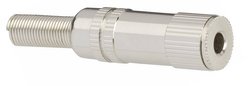 Wtyczka jack BKL Electronic mono, 3,5 mm, metalowa