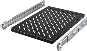 Rittal półka na urządzenia, rozkładany, 482,6 mm (19''), 1,5 HE, 600 - 900 mm Półka na urządzenia Rittal  5501.725 1 szt.