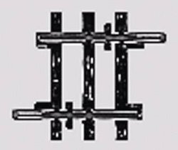 Tor prosty Marklin 2204, 22,5 mm, skala H0, 10 szt.