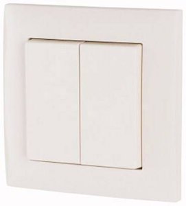 CPAD-00/194 Eaton xComfort 2- kanałowy Przycisk ścienny   biały