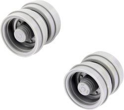 1:16 plastikowa podwójna felga niskopodwoziowa, szara (2 szt.) Felga 1:16 Veroma 220614 szary 2 szt.