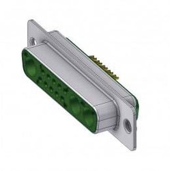 Złącze D-Sub, hybrydowe Deltron Connectors DTS 13W3 SZ, styki: 13, 180 °, 1 szt.