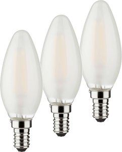 Żarówka LED Müller-Licht 400292 E14 4 W = 40 W 470 lm ciepła biel 3 szt.