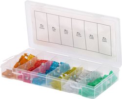 Bezpiecznik nożowy samochodowy KS Tools 970.0250 970.0250, 5 A, 10 A, 15 A, 20 A, 25 A, 30 A, 120 Teile