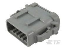 Obudowa złącza pin żeńskiego na kabel TE Connectivity DTM06-12SA-E003, wire-to-wire, piny: 12, 1 szt.