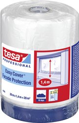 Easy Cover® UV Fabric Basic 4498 — rozwiązanie 2 w 1 do prac tynkarskich lub malarskich na zewnątrz Folia ochronna tesa tesa Easy Cover® 04498-00001-00  (D x S) 20 m x 1.4 m 20 m 1 szt.