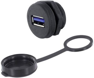 Złącze męskie USB encitech 1310-1017-01, USB Typu-A, 1 szt.