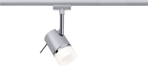 Lampa do systemu szynowego, wysokonapięciowego Paulmann Pipe 97612 GU10 10 W LED  chrom, chrom (matowy)