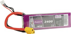 Pakiet akumulatorów (LiPo) 7.4 V 2400 mAh  Hacker