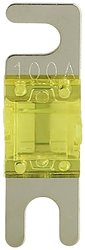 Bezpiecznik Mini ANL 100 amper (srebrny) 4 sztuki Bezpiecznik szklany 100 A ACV 30.3940-100 4 szt.