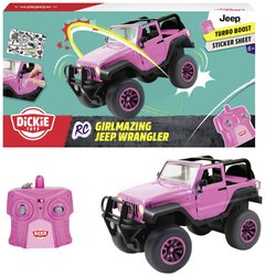 Samochód RC dla początkujących Dickie Toys Girlmazing Jeep Wrangler, 1:16, Elektryczny, RtR