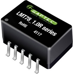 Przetwornica DC/DC, SMD Gaptec LMT78_05-1.0R 10070854, SMD-10, 5 W, 5 V/DC, 1 A, 1 szt.