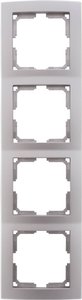 Ramka REV 0208842304, platynowy, 4x