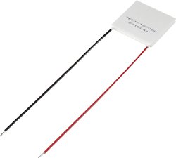 Ogniwo Peltiera TRU COMPONENTS TEC1-127080 1389167, 72 W, 8.5 A, (D x S x W) 40 x 40 x 3.3 mm