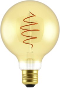 E-27  LED  5 W  złoty  Kształt owalny  regulacja natężenia oświetlenia Żarówka LED Nordlux 2080182758 E-27 5 W 250 lm złoty 1 szt.