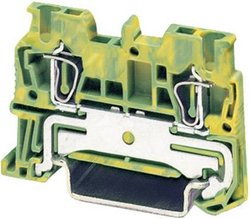 Złącze przelotowe spężynowe Phoenix Contact ST 1,5-PE, 0,08 - 1,5 mm2, zielono - żółte
