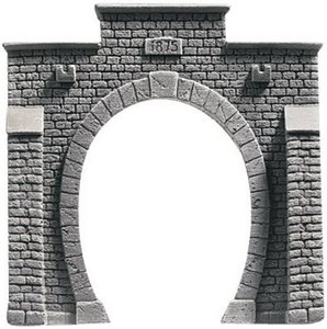 Wjazd jednotorowy do tunelu, NOCH 58041, niepomalowany, skala H0, 135 mm x 130 mm