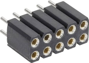 Listwa złączy żeńskich (precyzyjna) Ilość rzędów: 2 Ilość pin w rzędzie: 36 MPE Garry 115-3-072-0-MTF-XS0-1 1 szt.