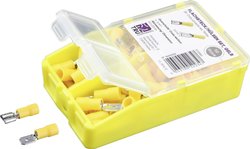 Zestaw złączy zaciskanych TRU COMPONENTS TC-6646636, 4 mm² - 6 mm², 140 szt.