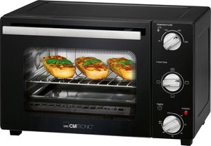 Clatronic MBG 3726 wielofunkcyjny piekarnik 20L czarny Piekarnik elektryczny Clatronic MBG 3726