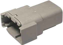 Złącze okrągłe TE Connectivity DTM 04-08 PA, Ilość styków: 8, 1 szt.