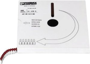 Końcówka rurkowa Phoenix Contact AI 2,5 - 8 GY-B 3201550, Izolowane częściowo, 2.50 mm²  x 8 mm, 500 szt.