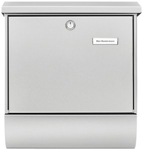 Skrzynka pocztowa Burg Wächter 8155 AMRUM-SET 38670 Ni (EC) stal nierdzewna stali szlachetnej z zamkiem kluczykowym