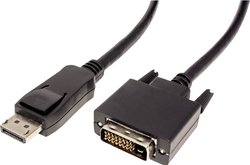 Przejściówka DisplayPort, DVI Value 11.99.5610, ekranowany, 2.00 m