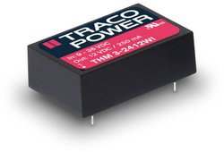 Przetwornica DC/DC, do PCB TracoPower THM 3-0512WI THM 3-0512WI, 3 W, 12 V/DC, 250 mA, 1 szt.