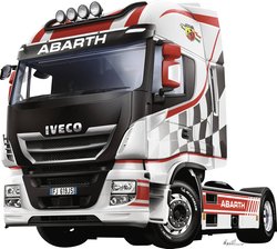 Modelu samochodu ciężarowego do sklejania Italeri Iveco HI-WY E5 ''Abarth'' 3934 1:24