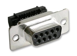 Listwa żeńska D-Sub MH Connectors MH10575, rzędy: 2, styki: 9, 180 °, 1 szt.