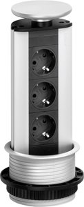 Wieża z gniazdami zasilania EVOline EVOLINE®PORT 3fach 93100001, Złącze bezpieczne, Ilość gniazdek: 3