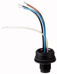 Złącze męskie do zabudowy M12 Eaton M12A 266135, 250 V, IP66, 1 szt.