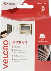 Taśma rzepowa VELCRO® VEL-EC60214 VEL-EC60214, (D x S) 2500 mm x 20 mm, 2.5 m