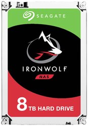 Seagate IronWolf™ 8 TB  Dysk twardy wewnętrzny, 3,5'' (8,9 cm) SATA III ST8000VN002 Opakowanie zastępcze