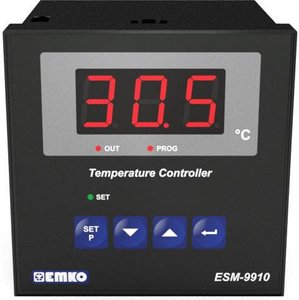 Termostat Emko ESM-9910.5.05.0.1/01.00/2.0.0.0 J 0 do 800 °C Przekaźnik 7 A (D x S x W) 96 x 96 x 96 mm