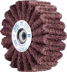 PFERD 44642501 Ściernica włókninowa POLINOX PNG Ø 125 x 50 mm gwint M14 A 100 do dokładnego szlifowania i wykańczania 125 mm 2 szt.