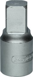 Nasadka serwisowa 3/8", do śrub z gniazdem kwadratowym, 12 mm Gniazdo wtykowe KS Tools 150.9116 1 szt.